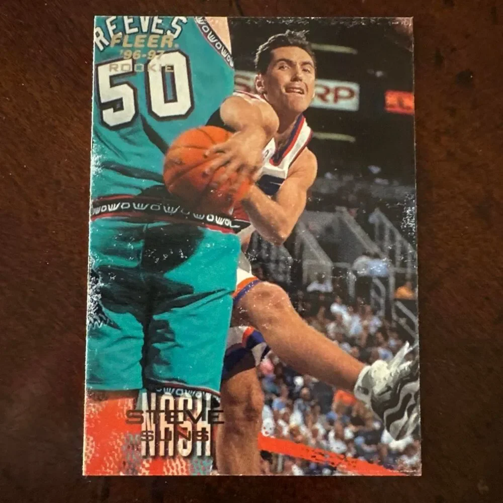 Steve Nash 1996-97 Fleer Rookie Card #239